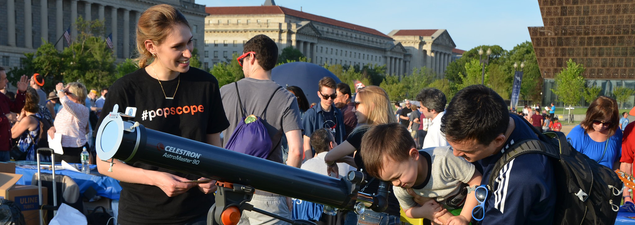 #popscope volunteers in DC